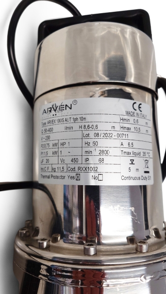 HILLTIP 230V Sole-Mischpumpe für BrineMix